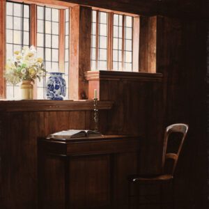 The blue vase